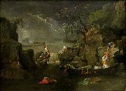 Nicolas Poussin L Hiver ou Le Deluge oil on canvas